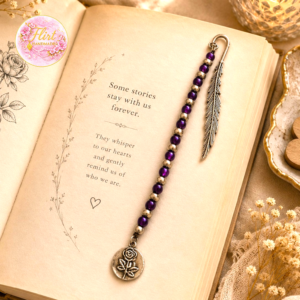 Plum Petals Bookmark