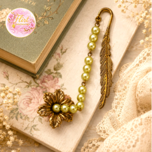 Flower Charm Bookmark