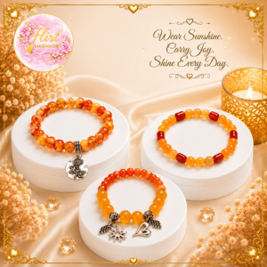 Golden Flame Bracelets