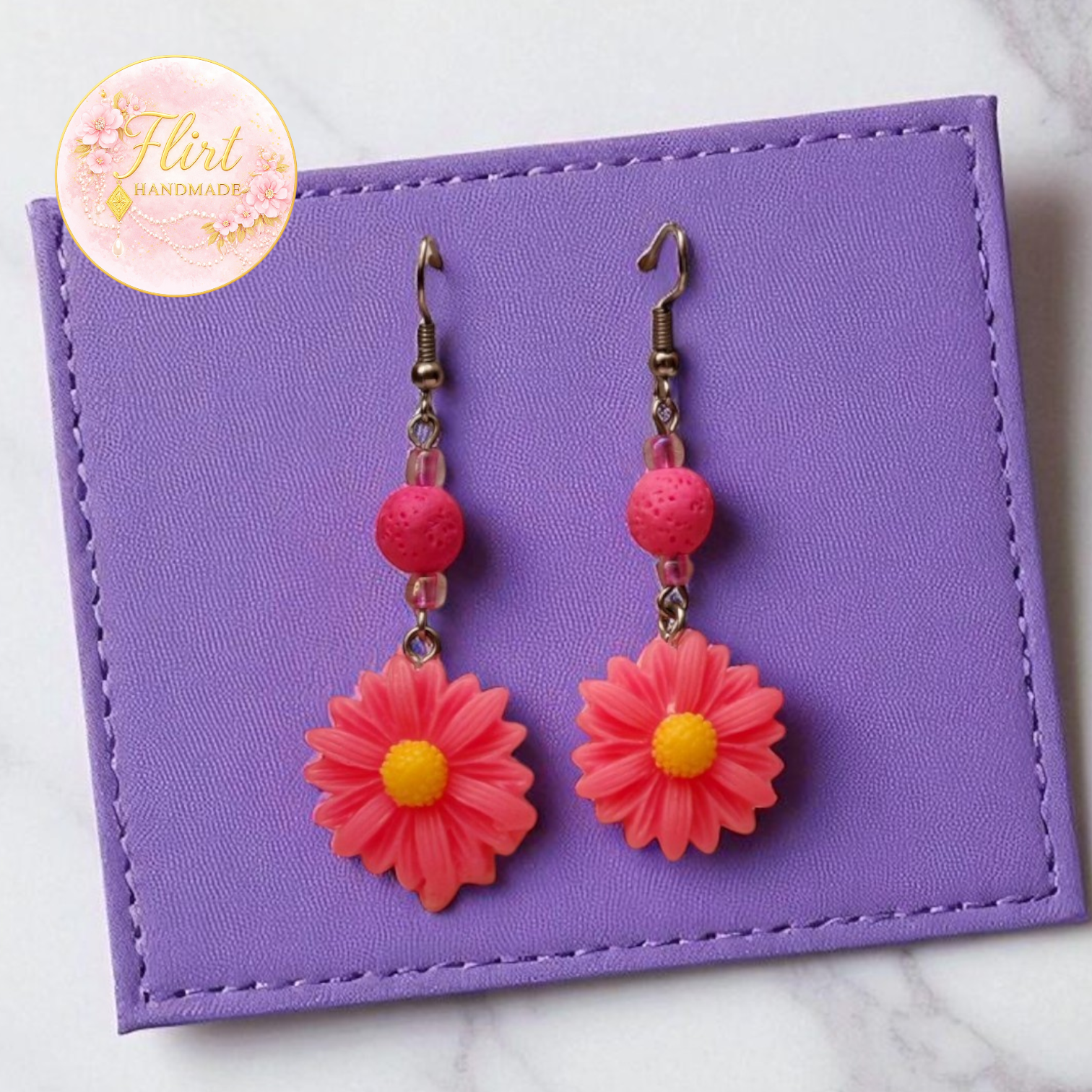 πΈ Pink Daisy Drops πΈ