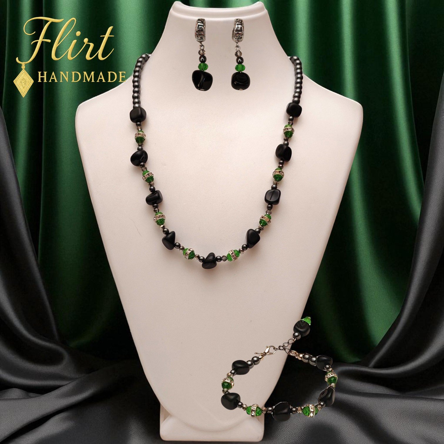 Imperial Onyx Grandeur set