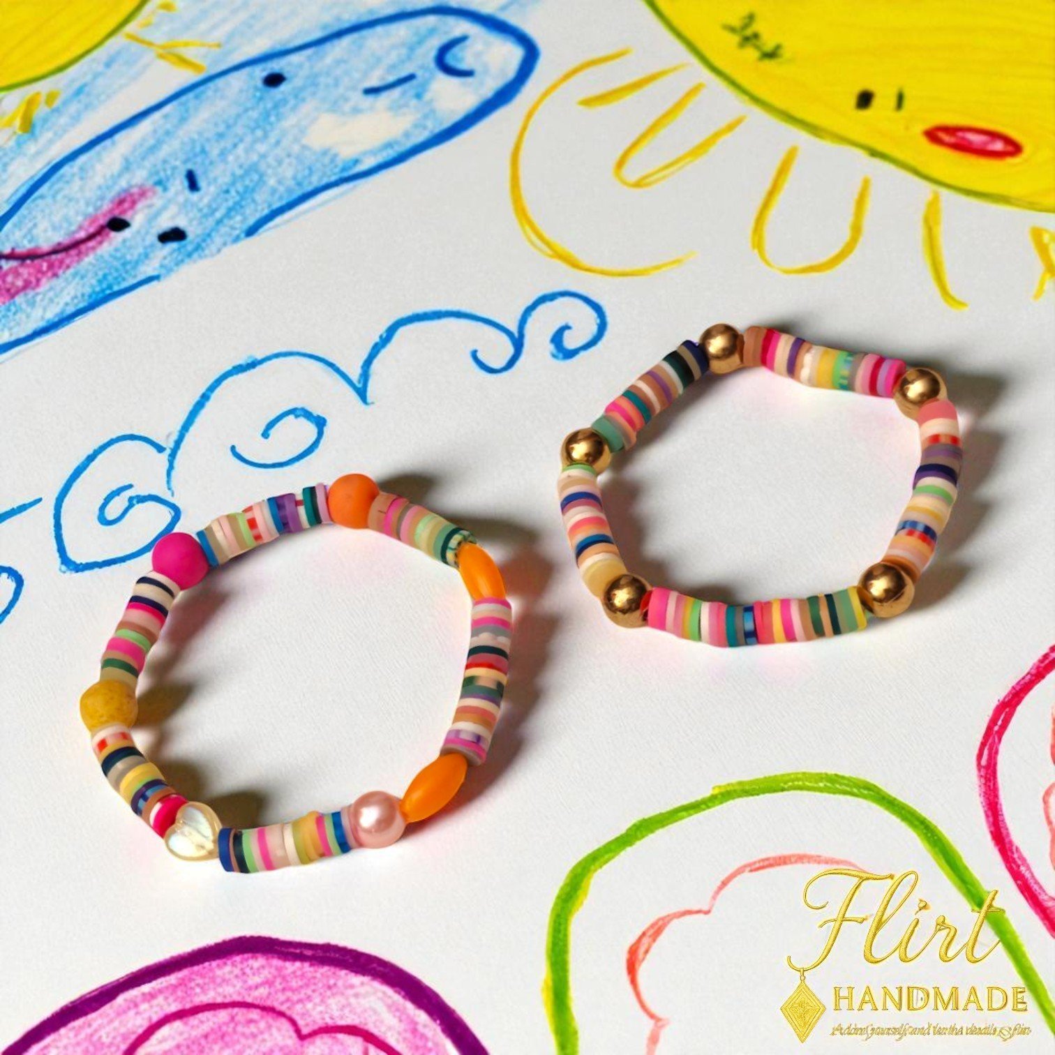 Summer Sketch Bracelets