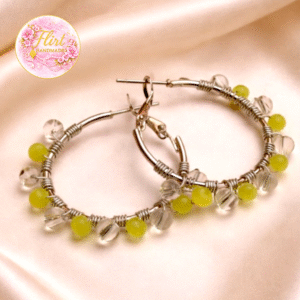 Lemon Glow Hoops