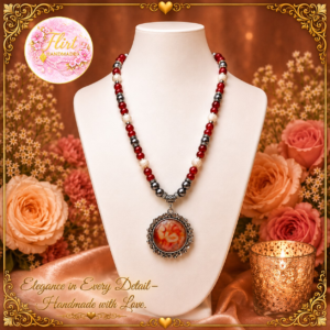 Ruby Veil Elegance